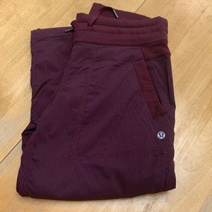 Lululemon dance studio crops